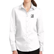 L663  Port Authority® Ladies SuperPro™ Twill Shirt 